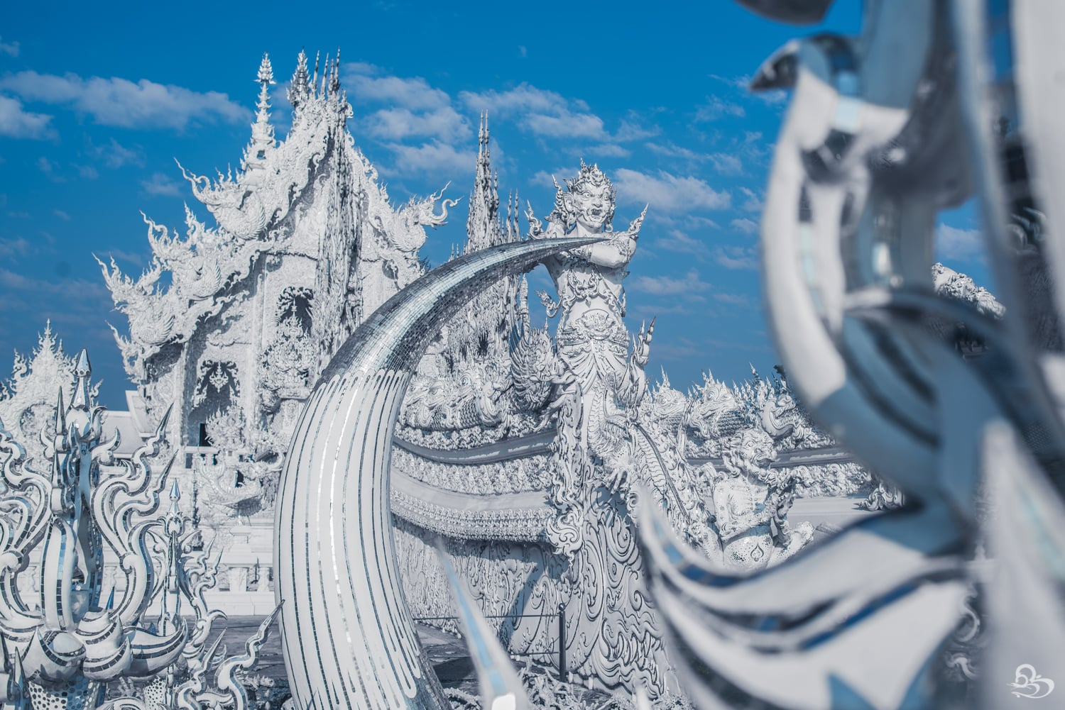 White Temple detail